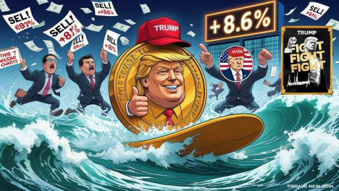 Trump Coin Information As we speak: Trump Token Surges Over 8% Amid $310M Token Unlock—Pump Energy or Political Play?