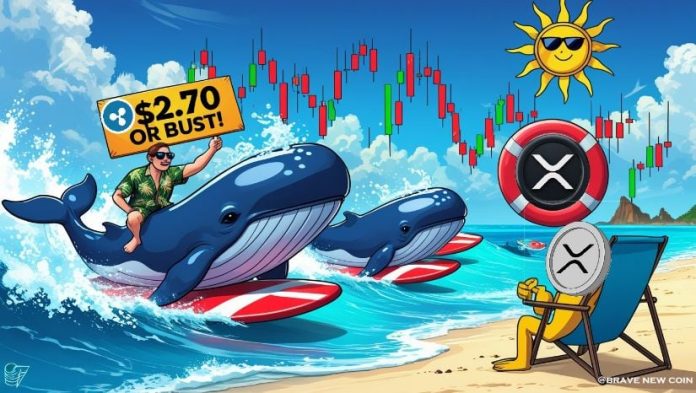 XRP Worth Prediction: XRP Targets $2.70 Amid Rising Community Exercise & Contemporary Whale Accumulation
