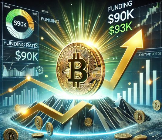 Bitcoin Regains $90Ok With Funding Charges Indicating Momentum Towards $93Ok