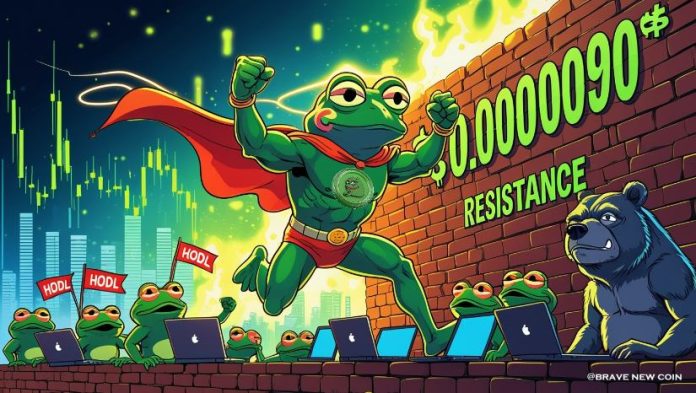 Pepe (PEPE) Worth Prediction: PEPE Jumps 17% to Check $0.0000090 Resistance—Are Larger Breakouts Coming?