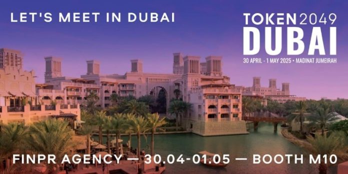 FINPR Company: Official Silver Sponsor of Token2049 Dubai. Meet the Crypto Advertising Crew at Sales space M10 FINPR Company: Official Silver Sponsor of Token2049 Dubai. Meet the Crypto Advertising Crew at Sales space M10