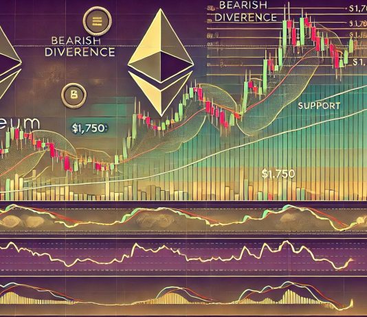 Ethereum Exhibits 4H Bearish Divergence – Can Bulls Maintain $1,750?