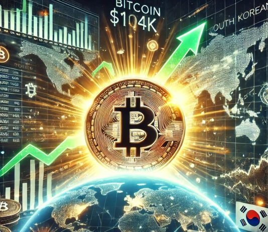 Bitcoin Tops $104Ok as International Market Momentum Outpaces Korean Demand
