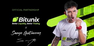 Bitunix Trade Proclaims Partnership with Padel Star Sanyo Gutiérrez