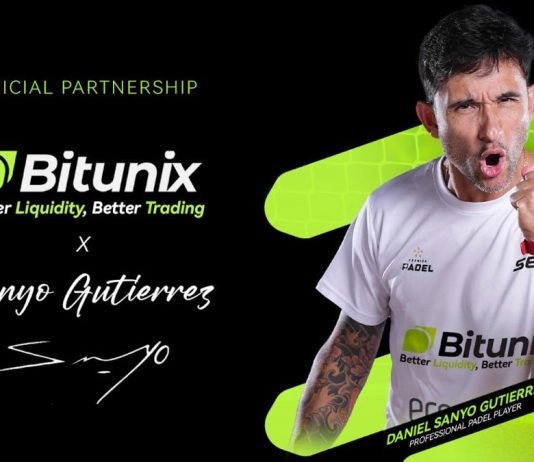 Bitunix Trade Proclaims Partnership with Padel Star Sanyo Gutiérrez