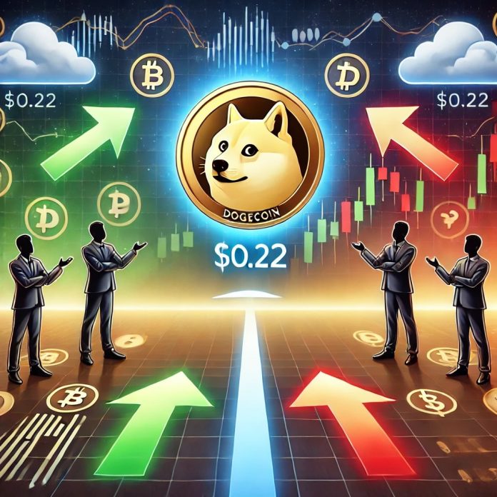 Dogecoin Hovers at $0.22 Following Weeks of Good points, Analysts Share Blended Outlooks