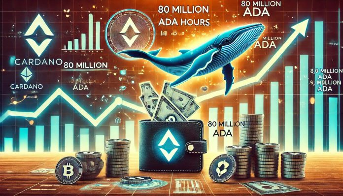 Cardano Whale Exercise Spikes – 80 Million ADA Added In 48 Hours