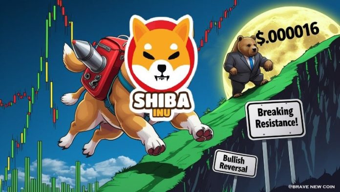 Shiba Inu (SHIB) Value Prediction: SHIB Alerts Bullish Reversal as Analysts Eye Break Above $0.000016