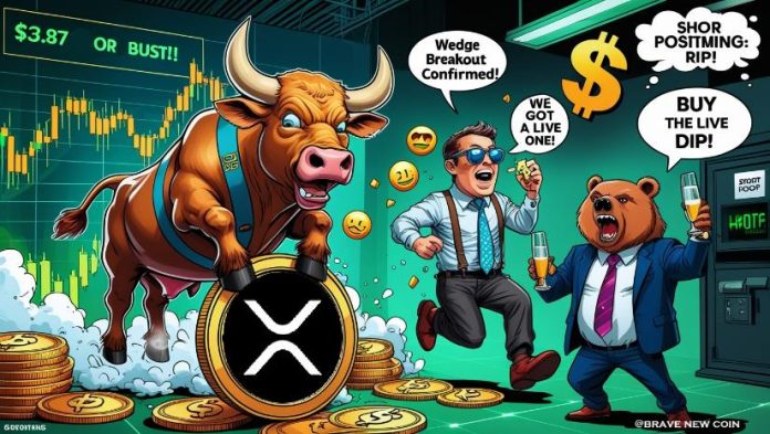XRP Worth Prediction: XRP Set for Large Breakout as $3.87 Goal Positive aspects Momentum