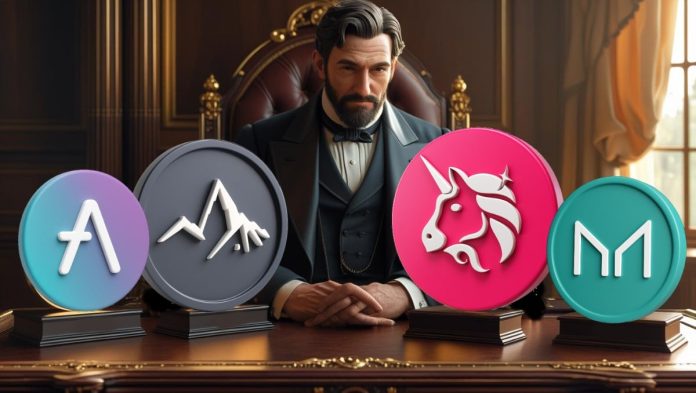 High Four DeFi Tokens For Revenue & Governance Energy