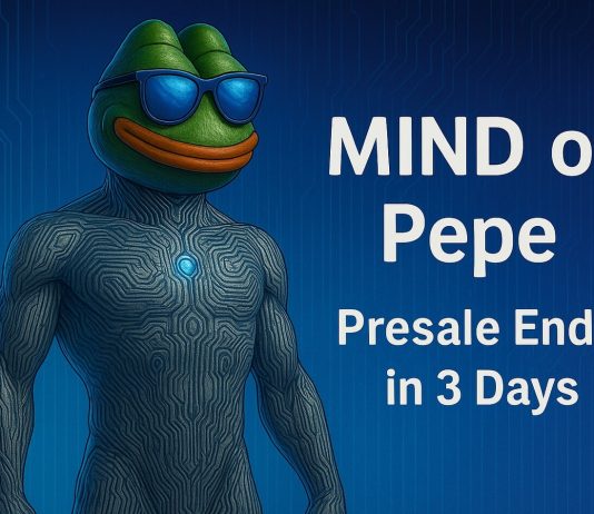 MIND of Pepe Presale three Days Away from Ending – Final Likelihood to Purchase the Greatest AI Agent Coin