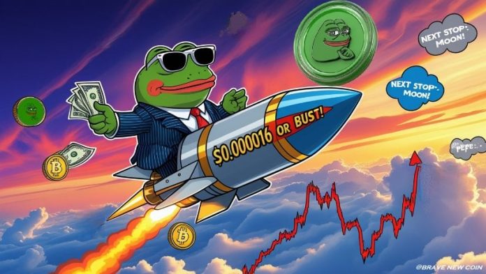 Pepe (PEPE) Coin Worth Prediction: Sensible Cash Fuels Bullish Surge as Analysts Eye $0.000015–$0.000016 Goal Zone