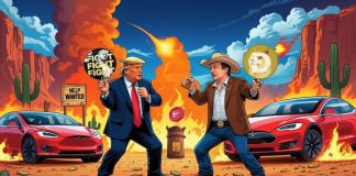 Musk–Trump Feud Rocks Meme Cash: $TRUMP Slumps, Dogecoin Retreats, Tesla Caught within the Crossfire