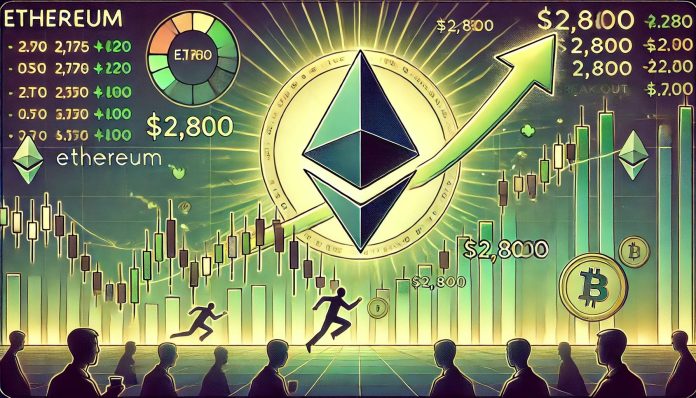 Ethereum Consolidates Under $2,800 – Bulls Want This Stage To Set off Subsequent Leg Up Ethereum Consolidates Under $2,800 – Bulls Want This Stage To Set off Subsequent Leg Up