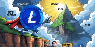 Litecoin (LTC) Value Prediction: A Bullish Reversal Above the $73 Help May Ship Litecoin Value to $136 Litecoin (LTC) Value Prediction: A Bullish Reversal Above the $73 Help May Ship Litecoin Value to $136