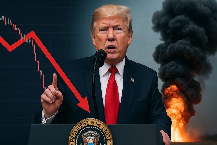 Bitcoin Dumps As Trump Threatens Iran