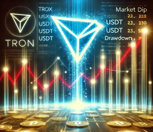 TRON Defies Market Dip as USDT Exercise and Drawdown Metric Sign Development