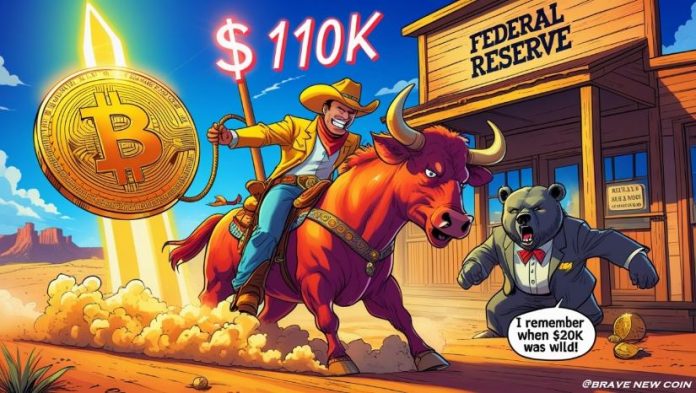 Bitcoin (BTC) Worth At this time: Bitcoin Worth Hits $110Okay as Bulls and Bears Battle for New Course