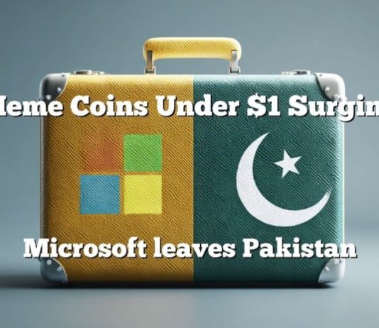 Meme Cash Beneath $1 Catching Hearth as Microsoft Retreats From Pakistan Meme Cash Beneath $1 Catching Hearth as Microsoft Retreats From Pakistan