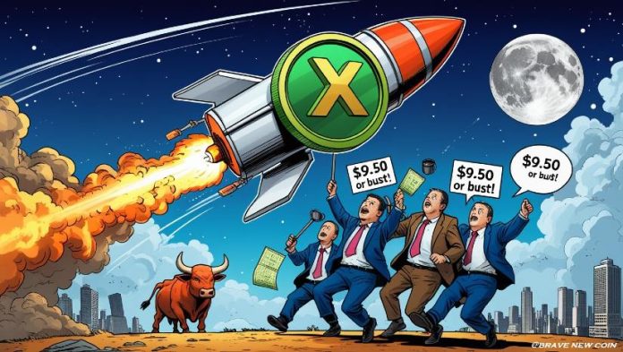XRP Value Prediction: XRP Poised for Blow-Off Rally to $9.50 or Even $37.50 as Analyst Forecasts 455% Surge