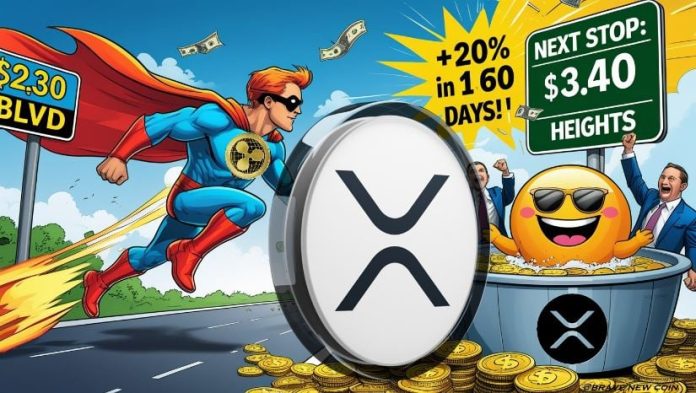XRP Information At present: XRP Climbs to $2.30 as Bullish Metrics and Market Sentiment Level Towards $3.40