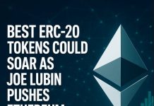 Greatest ERC-20 Tokens Might Soar as Joe Lubin Pushes Ethereum Treasury Adoption