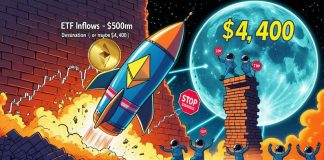Ethereum (ETH) Value Prediction: Ethereum Eyes $4,400 After Breaking $3K Barrier With $500 Million Inflows