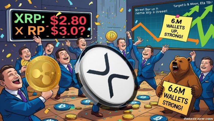 XRP Information Right this moment: XRP Approaches $Three as Market Sentiment Soars on ETF and Holder Milestone