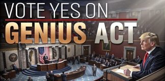 Trump Pushes Republicans to Vote For GENIUS Act Throughout “Crypto Week”