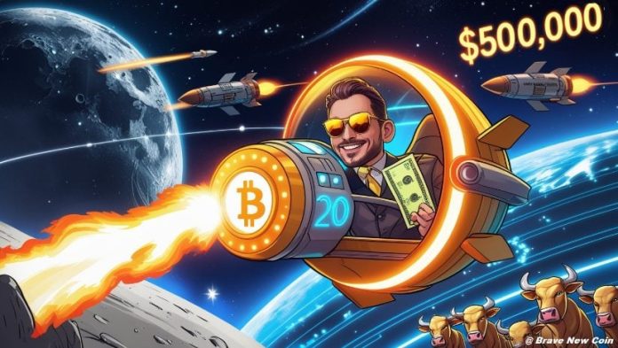 Bitcoin (BTC) Worth Prediction: Bitcoin Heads for Half‑Million‑Greenback Mark by 2030 as Davinci Jeremie Rings Bullish Bell