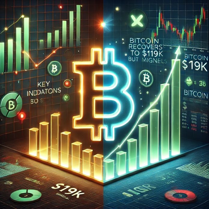 Bitcoin Recovers to $119Ok However Key Indicators Present Combined Indicators
