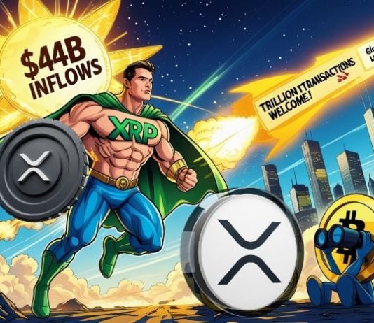XRP Worth Prediction: XRP Eyes New All-Time Excessive with $44B Inflows and Trillion-Greenback Utility Forward