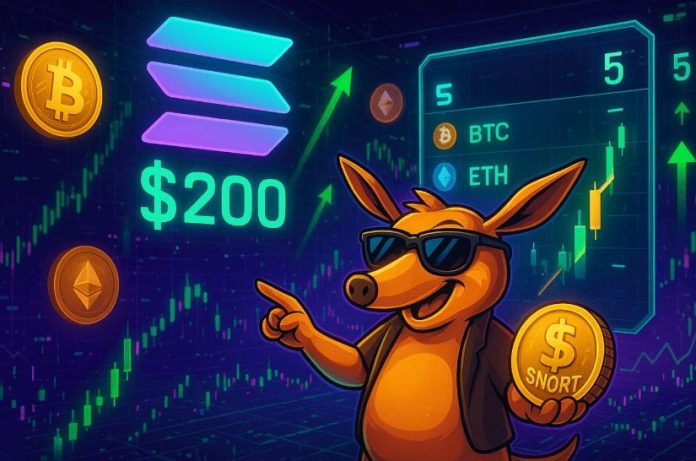 Solana Holds Above $200 and Might Turn out to be fifth Largest Crypto – Why $SNORT Is a High Purchase Solana Holds Above $200 and Might Turn out to be fifth Largest Crypto – Why $SNORT Is a High Purchase