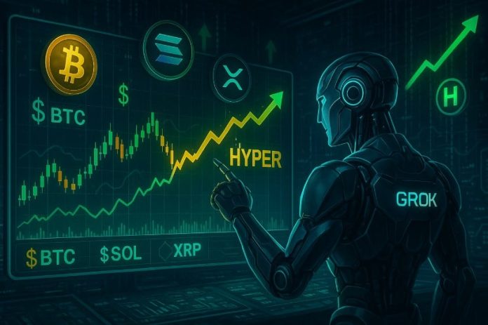 Grok Predicts the Week Forward for $BTC, $SOL & $XRP – However $HYPER May Steal the Present