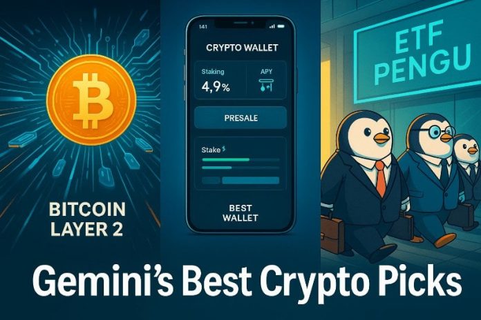 Three High Cryptos Gemini AI Is Recommending Proper Now