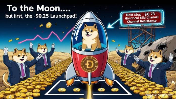 Dogecoin (DOGE) Value Prediction: Dogecoin Reclaims $0.25 as Good Cash Hundreds Up—September Rally Incoming?