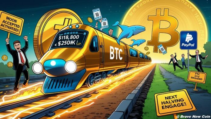 Bitcoin (BTC) Worth Prediction: Bitcoin May Surge to $250Ok by 2025 as PayPal Expands World BTC Fee Help