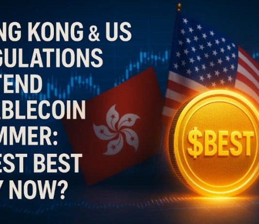 ​​Hong Kong & US Rules Lengthen Stablecoin Summer time: $BEST Finest Purchase Now?