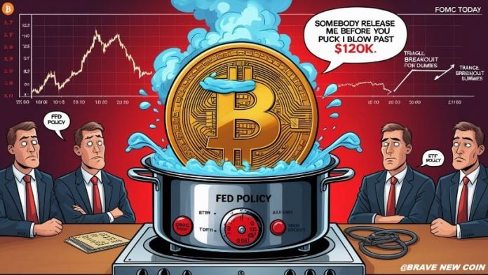 Bitcoin (BTC) Value Prediction: Bitcoin Might Break $120Okay Submit-Fed as Triangle Sample Nears Apex
