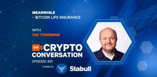In the meantime – Bitcoin Life Insurance coverage