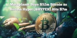 Metaplanet Purchased $52M Extra Bitcoins and Holds Virtually $2B: $HYPER Presale Reaches $7M