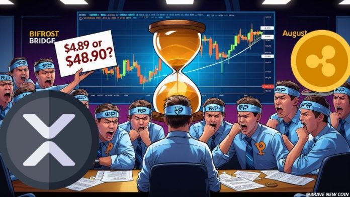 XRP Worth Prediction: XRP Construction Alerts a Huge $48.90 Surge—Will August Provoke the Climb?
