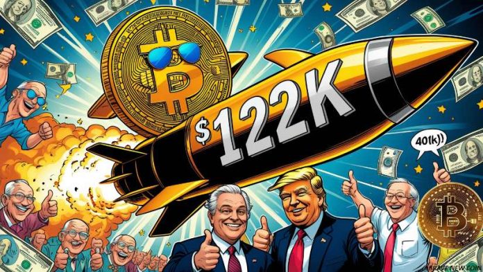 Bitcoin (BTC) Worth Right now: Bitcoin Rallies Previous $122Ok, Nears ATH as US Guidelines Spark Investor Confidence