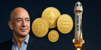 Jeff Bezos’ Blue Origin Now Takes Bitcoin, ETH, SOL For Spaceflights