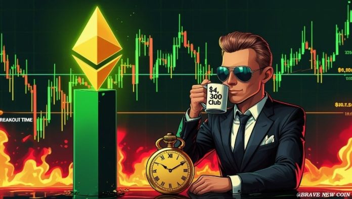 Ethereum (ETH) Worth At the moment: Ethereum Holds Above $4,300 Amid Market Pullback, Hinting at A number of Breakouts Forward
