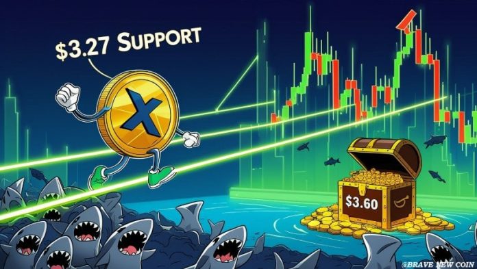 XRP Worth Prediction: Analyst Ali Martinez Warns XRP Should Maintain $3.27 Help for a Bullish Run to $3.60