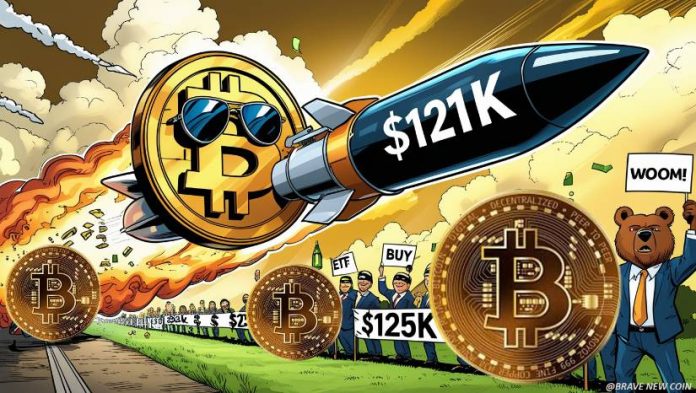 Bitcoin (BTC) Worth Prediction: Bitcoin Might Rally Towards $125Ok–$131Ok as Cycle Mannequin Alerts Late-2025 Bullish Surge