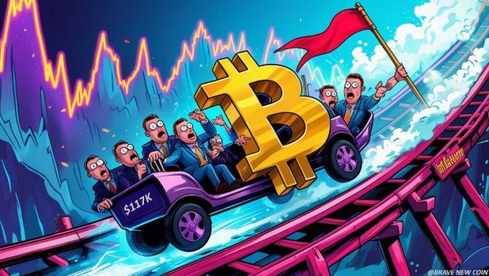 Bitcoin (BTC) Worth Right this moment: Bitcoin Drops to $117Okay Amid Market Promote-Off, Key BTC Assist Ranges in Focus