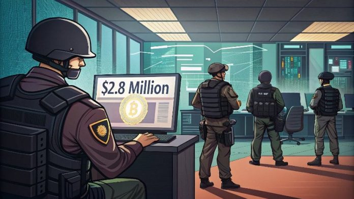US Authorities Seize $2.8M in Crypto from Ransomware Operator