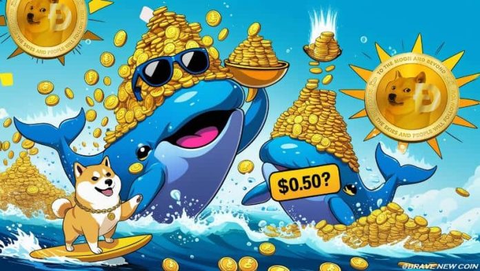 Dogecoin (DOGE) Value Prediction: Whales Scoop $2B as DOGE Holds $0.23—Is $0.50 Subsequent in August?